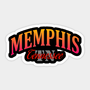 City Pride: Memphis, Tennessee Sticker